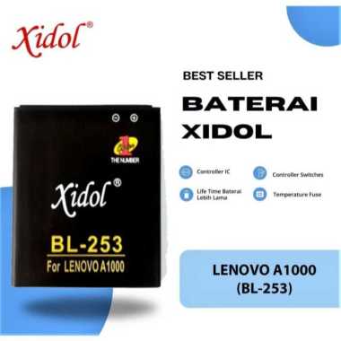 BATERAI XIDOL LENOVO A1000 BERGARANSI
