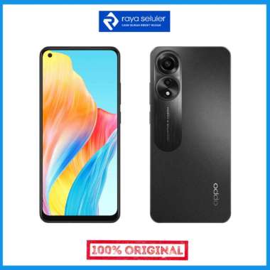 Oppo A78 4G 8/256GB - Garansi Resmi | 6.56" Inch | 50MP Main Camera | 5000 mAh Battery with 33W SUPE