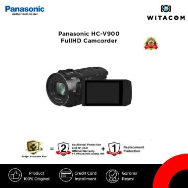 WITACOM - Panasonic HC-V900 / HC V900 / HC V 900 FullHD Camcorder - Garansi Resmi