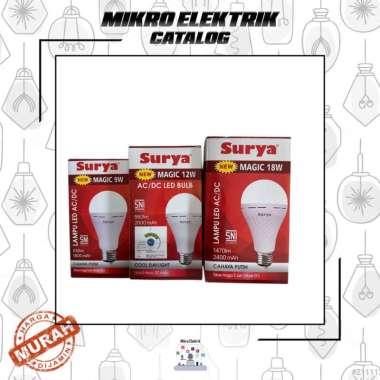 Lampu LED Emergency SURYA Magic New 18watt