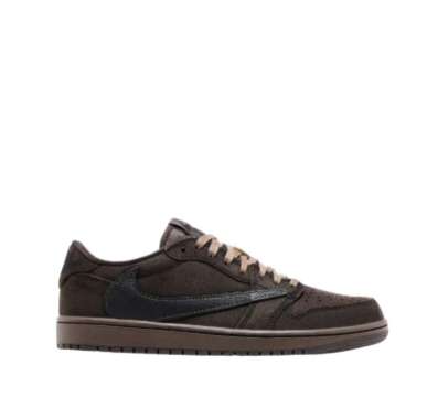 Jordan 1 Low OG Travis Scott Velvet Brown - 100% Original Guaranteed 9.5