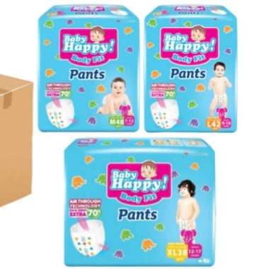Baby Happy Pants M48, L42, XL38 M48