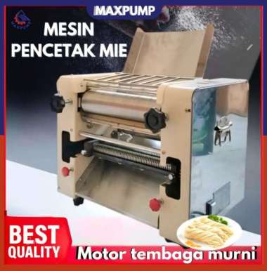 MAXPUMP HD-300 Gilingan Mie / Gilingan Adonan Mie / Mesin Stainless Noodle Maker Cetak Mie Kulit Pan