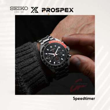 SEIKO Prospex SSC915 Speedtimer Black Solar Chronograph Tachymeter 100M