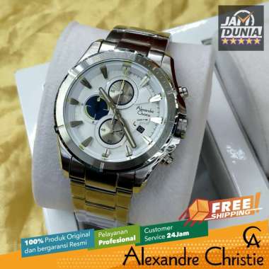 JAM ALEXANDER CHRISTIE PRIA 6677 M2 AC 6677 JAM TANGAN ALEXANDER CHRISTIE PRIA ORIGINAL CT ST JAM TA