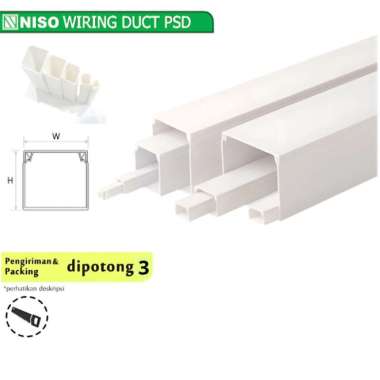 KABEL DUCT 10X15 TRUNKING KOTAK NISSO