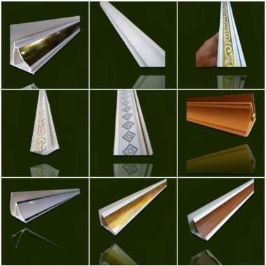 lis plafon pvc 6 cm plafon pvc 4 meter lis plafon pvc sudut lis plafon pvc siku 1