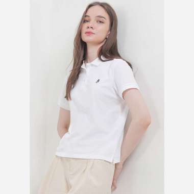 Hush Puppies Kaos Polo Wanita Farrona Polo White L White