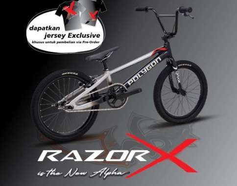 POLYGON RAZOR X PRO LIMITED EDITION SEPEDA BMX RACE