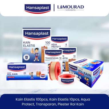 HANSAPLAST Plester Luka Mix II Plester Anti Air II Plester Roll II Plester Transparant II Plester Ka