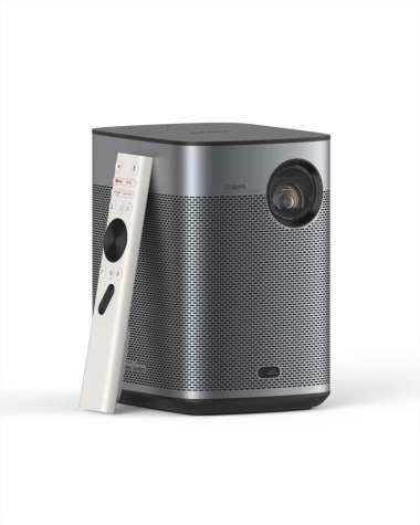 XGIMI Halo+ GTV 1080P Portable Projector, Google TV with Licensed Netflix, 700 ISO Lumens, 2 x 5W Ha