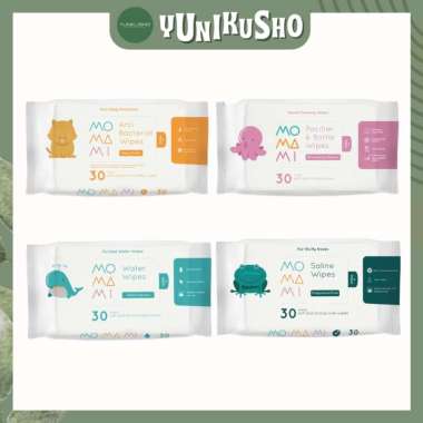 MOMAMI Baby Wipes All Variant - Tisu Basah Bayi Water Wipes