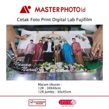 Jasa Cetak Foto 12R/12R JB Lab Fujifilm Frontier Print 30x40 30x45cm 12R (30x40cm)