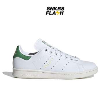 Sepatu Sneakers Wanita ADIDAS STAN SMITH CLOUD WHITE PRELOVED GREEN - IE0469 39.3