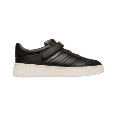 [12.12 Dealcember] Bally Regys Calf Leather Low Top Sneakers Black/White 11 Black