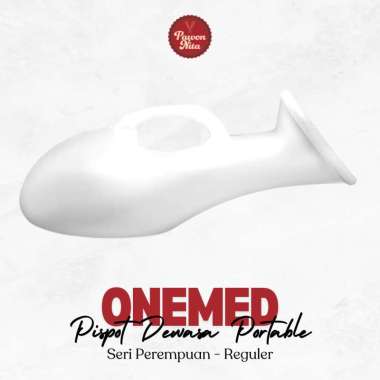 ONEMED Pispot Wanita Dewasa Portable | Alat Bantu Buang Air Kecil Toilet Dewasa Perempuan