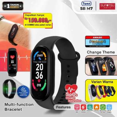 Twen Smart Band M7 Smart Bracelet Smart Watch Pink