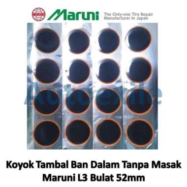 Koyok Tambal Tempel Ban Dalam Maruni L3 Bulat 52mm L-3 Tip Top Tube