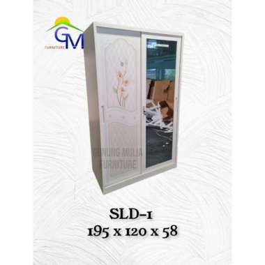Lemari Pakaian Plat Sliding SLD-2