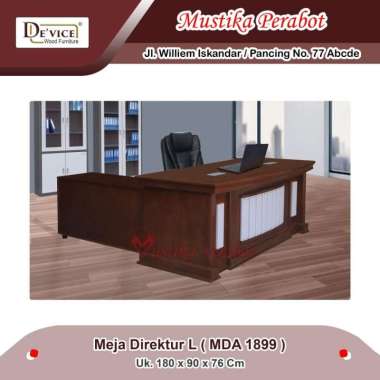 Meja Kantor / Meja Direktur / Meja Kerja L 02