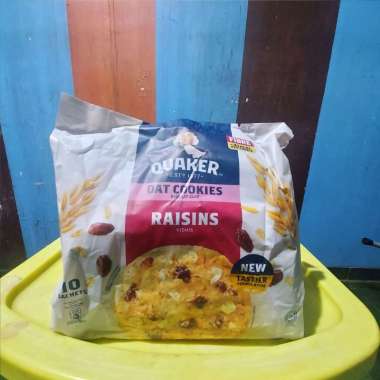 Quaker Oat Cookies Raisins | Honey Nuts | Chocolate Chips - Quaker Oat Cookies 10x25gr Quaker Oat Ho