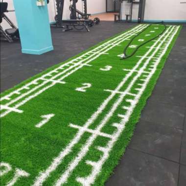 Karpet Rumput Sintetis ARTIFICIAL GRASS TURF GYM MATT IMPORT functional training gym