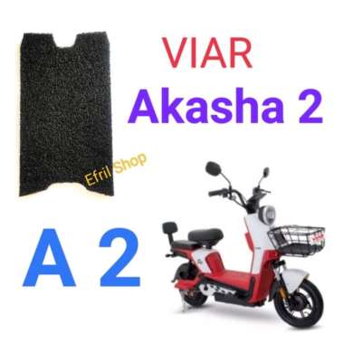 Alas kaki karpet sepeda motor listrik Viar Akasha 2 Viar A2 Hitam