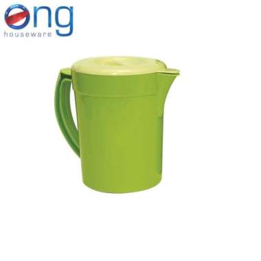 Ong Houseware - Teko Air Plastik Ukuran Kecil 1 Liter Bahan Tebal Golden Sunkist KAT3008