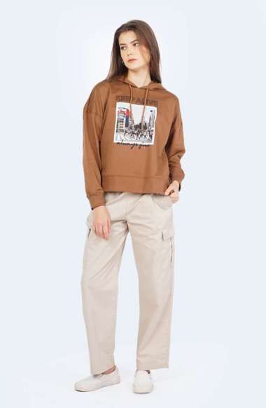 Logo Jeans - Sweater Hoodie Patricia ML