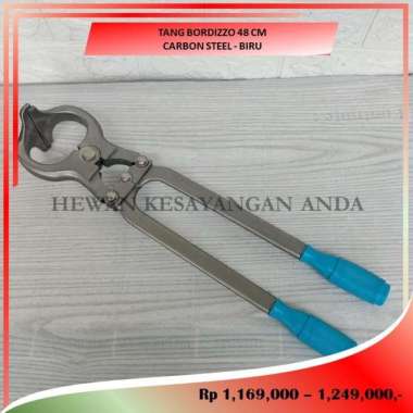 Tang Bordizzo Besar Tang Kastrasi Hewan Ternak Sapi Kerbau Kambing dll Biru