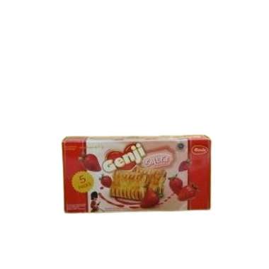 MONDE Genji Strawberry Soft Pie Box 95 Gram