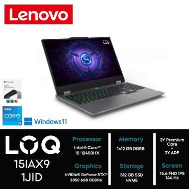 LENOVO GM-LOQ-15IAX9 ( Grey ) + OHS 83GS001JID