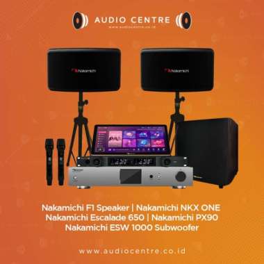 PAKET KARAOKE NAKAMICHI NKX ONE ULTIMATE SYSTEM KARAOKE
