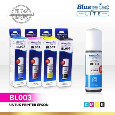 Tinta Epson BLUEPRINT Lite 003 For Printer Epson L1110, L3110 - 72ml - Kuning warna-Kuning