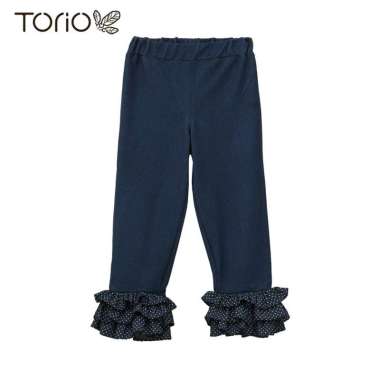 TORIO Legging With Polkadot Frill - Legging Anak Perempuan 7-8Y