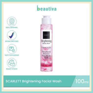 Scarlett Whitening Brightening Facial Wash
