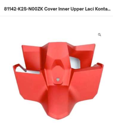 81142-K2S-N00ZK Cover Inner Upper Laci Kontak Vario 160 Merah Doff