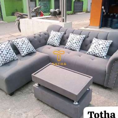 Sofa Totha Sorta Sofa Minimalis 2 Set Sofa 1 Set Meja