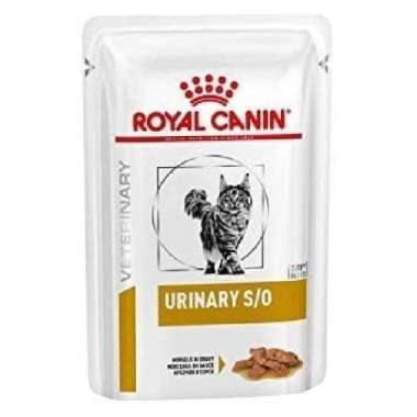 Royal Canin Vet Urinary S/O Pouch (85 gr) - Makanan kucing basah