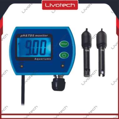 pH TDS Monitor PH-9851 2 in 1 Multi Meter Keasaman ppm tds Air Nutrisi