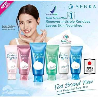 Senka Perfect Whip Facial Form 50ml 100ml Whip Fresh 100gr