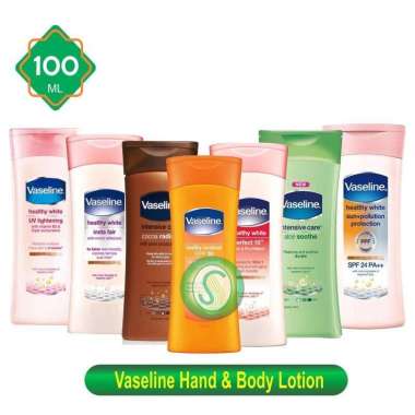 VASELINE HAND BODY LOTION 100ML ALL VARIANT /PCS PERFECT 10