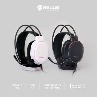 Rexus Thundervox HX9 Wired Headset Gaming Headphone Hitam