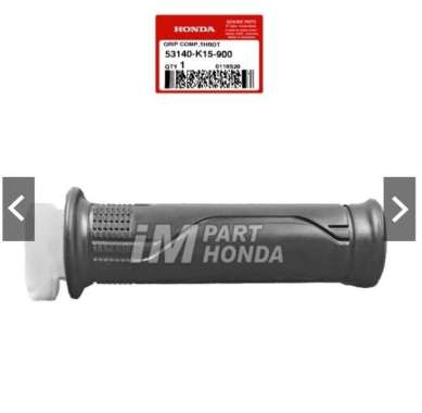 53140-K15-900 Hand Grip Karet Stang Kanan Motor Honda CB 150 R Old LED
