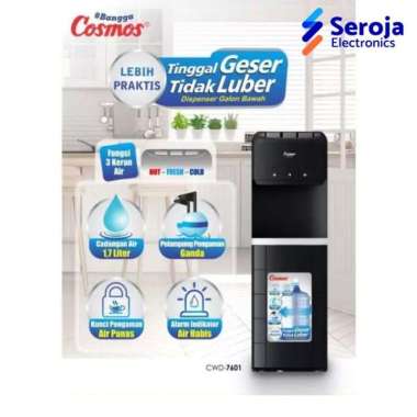 COSMOS Dispenser Galon Bawah 3 Kran CWD-7601