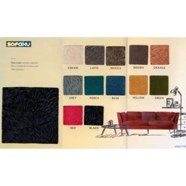 VERNON Bella - Kain Bella Suede Beludru Velvet Bahan Sofa/Furniture Kain Pelapis Sofa Suede Bahan So