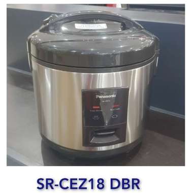 Magic Com Panasonic SRCEZ18 3in1 Rice Cooker Panasonic SRCEZ 18 1.8Lt - SR-CEZ18DBR type SR-CEZ18SR