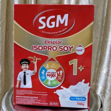 susu sgm isopro soya tahap 1+ 700gram/sgm soya