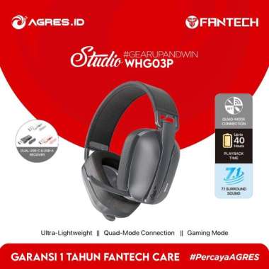 Fantech WHG03 PRO Studio Pro | 4 Mode Wireless Headshet 7.1 Pink