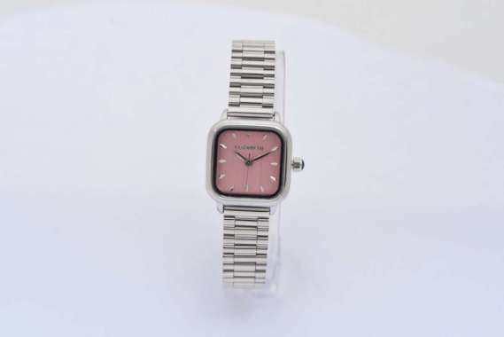 Jam Tangan Wanita - Elizabeth | Chain Strap 2201-0871 Silver-Purple